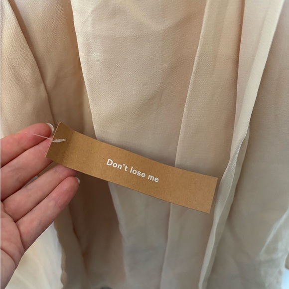 NEW NWT Reformation Andee Halter Maxi Dress Blush Pink Size 2 - Picture 11 of 14